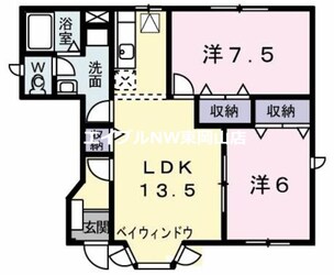 ラジアンス　Ａの物件間取画像